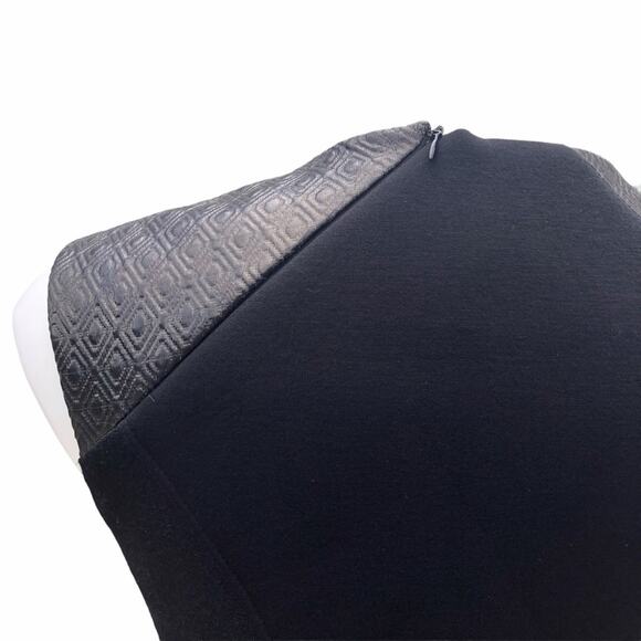 Missoni black sleeveless sheath dress fabric neoprene size 4 - Picture 14 of 15